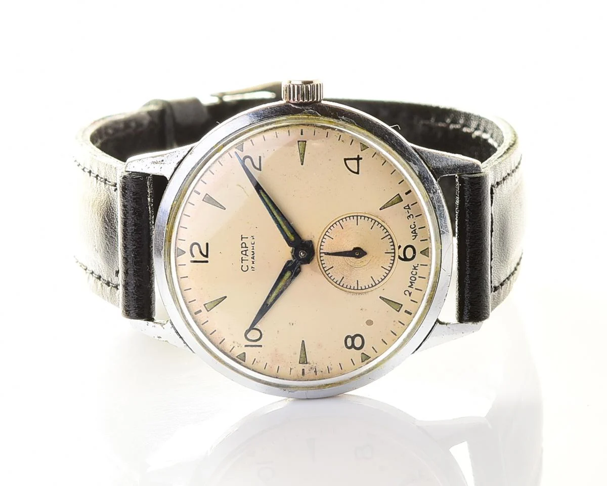 Rare! Start vintage classical mechanical watch, from 1st quarter of 1957