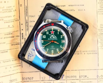 TIME CAPSULE: Vostok Komandirskie Tank mechanical watch limited series – “Zakaz MO CCCP” – New Old Stock (NOS)!