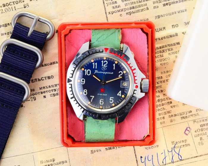 TIME CAPSULE: Vostok Komandirskie mechanical watch – new old stock(NOS)!