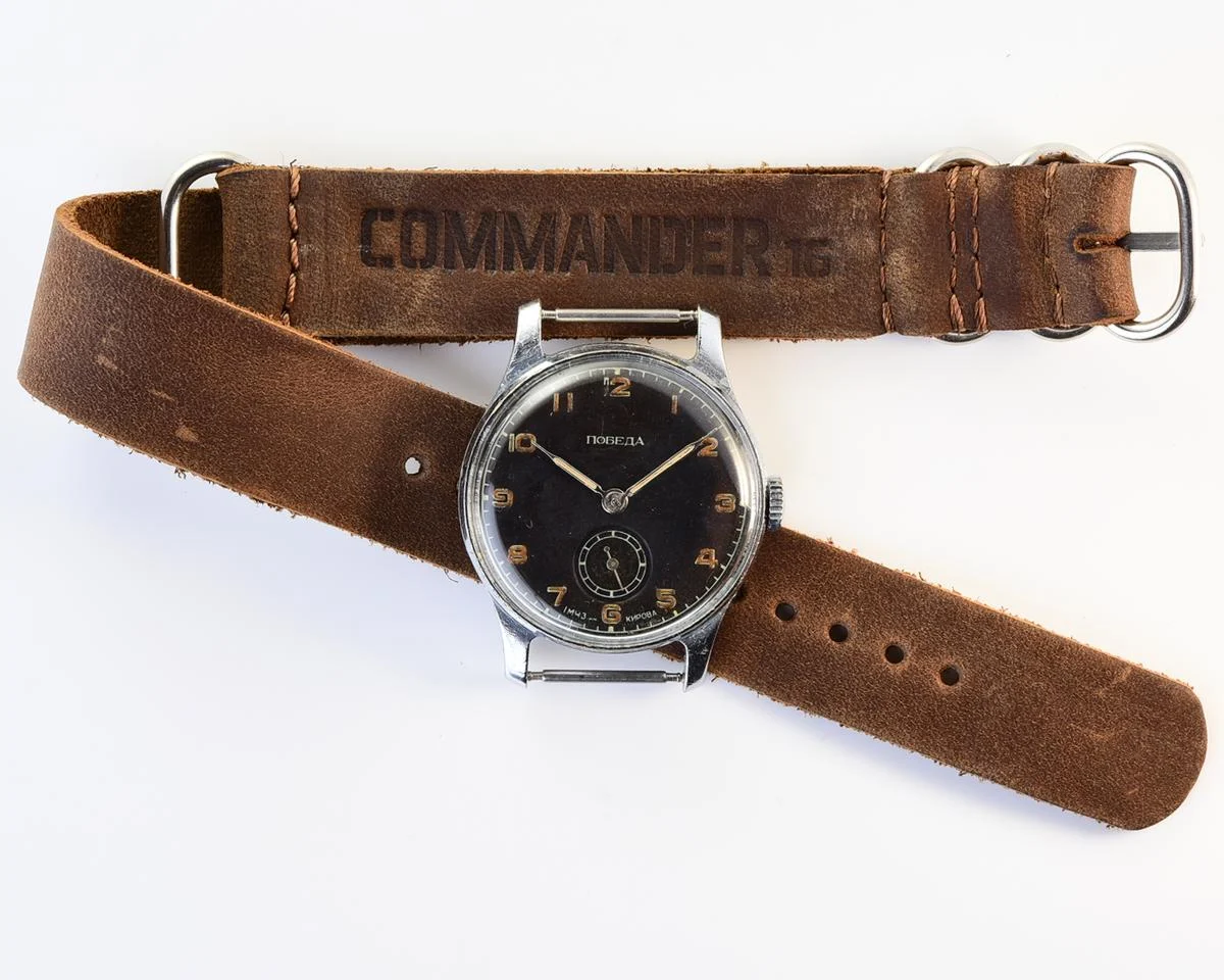 Vintage Soviet Pobeda mechanical wristwatch, from 4th quarter 1953!