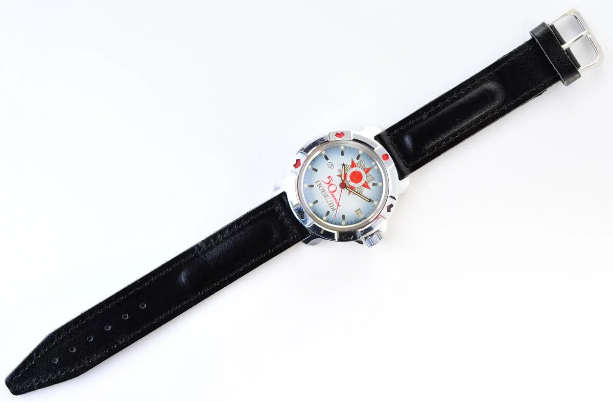Vostok Commander's watch - Komandirskie is dedicated to the 50th anniversary of victory in World War II