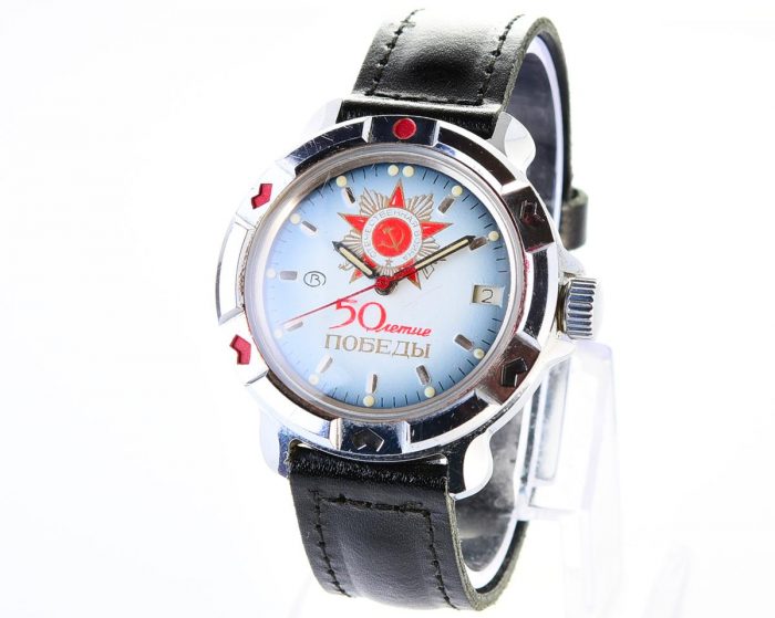 Vostok Commander's watch - Komandirskie is dedicated to the 50th anniversary of victory in World War II