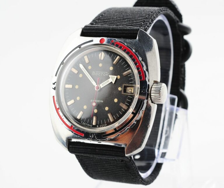 Massive soviet Vostok Amphibia - ministry case with automatic self winding movement