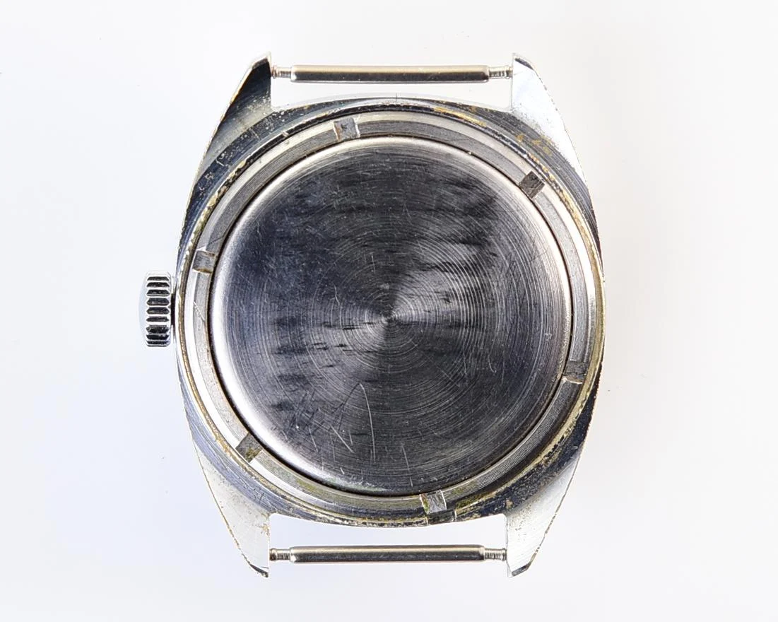 Soviet Raketa vintage mechanical wristwatch - military style 24 hour dial