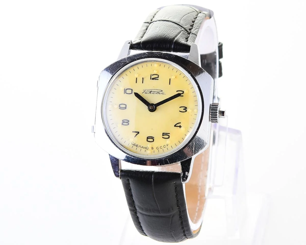 Raketa with Braille dial (for visually impaired)