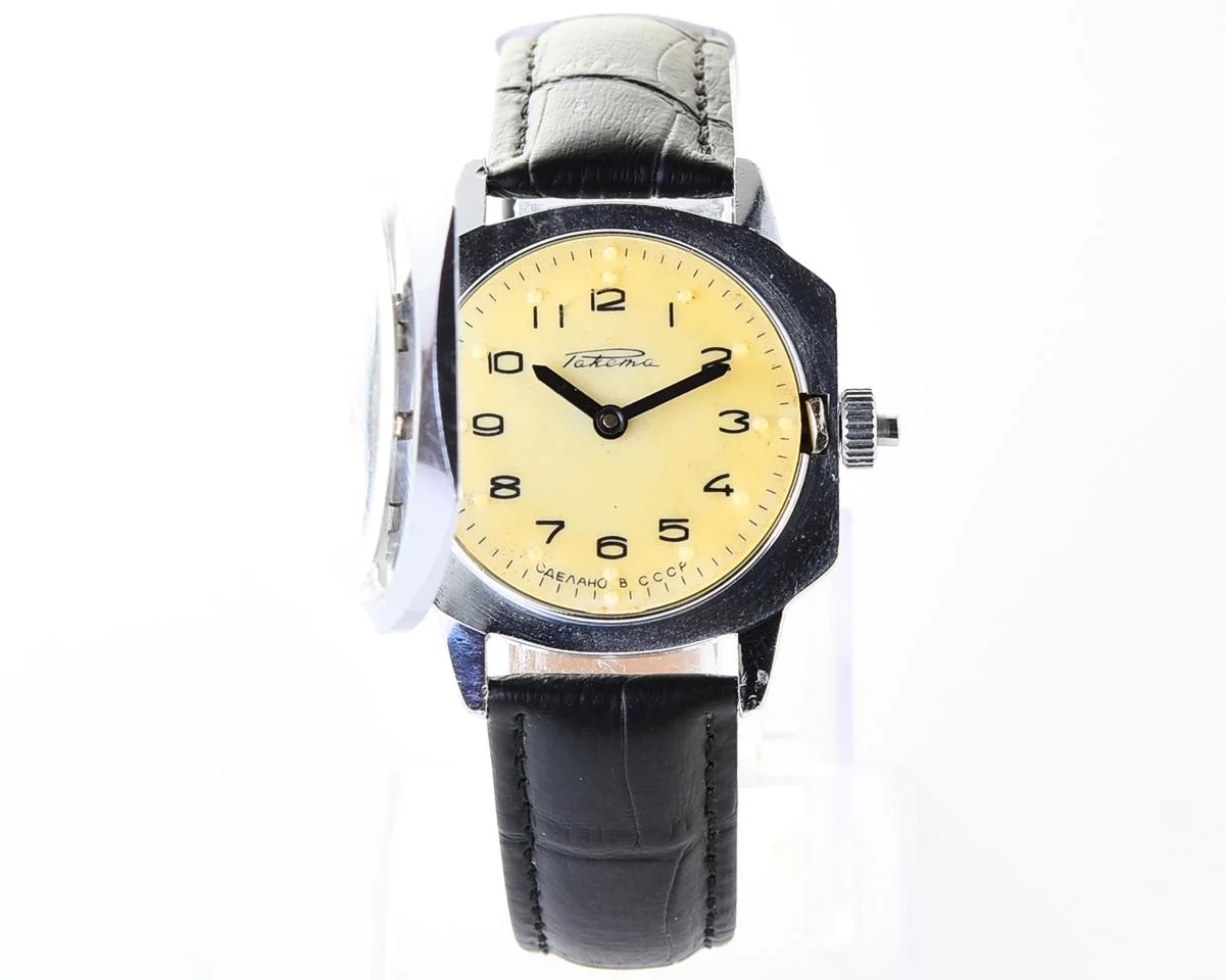 Raketa with Braille dial (for visually impaired)