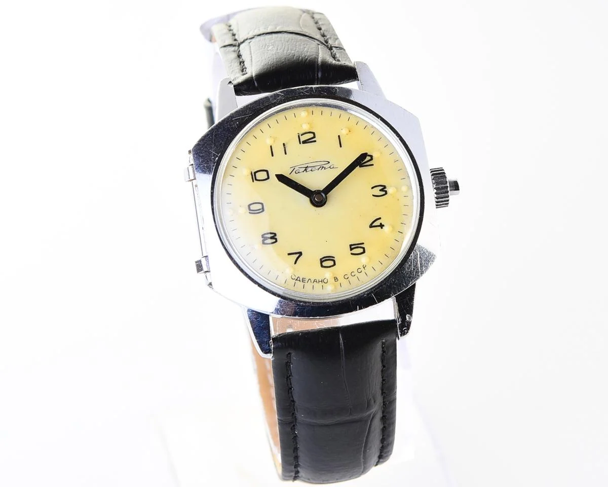 Raketa with Braille dial (for visually impaired)