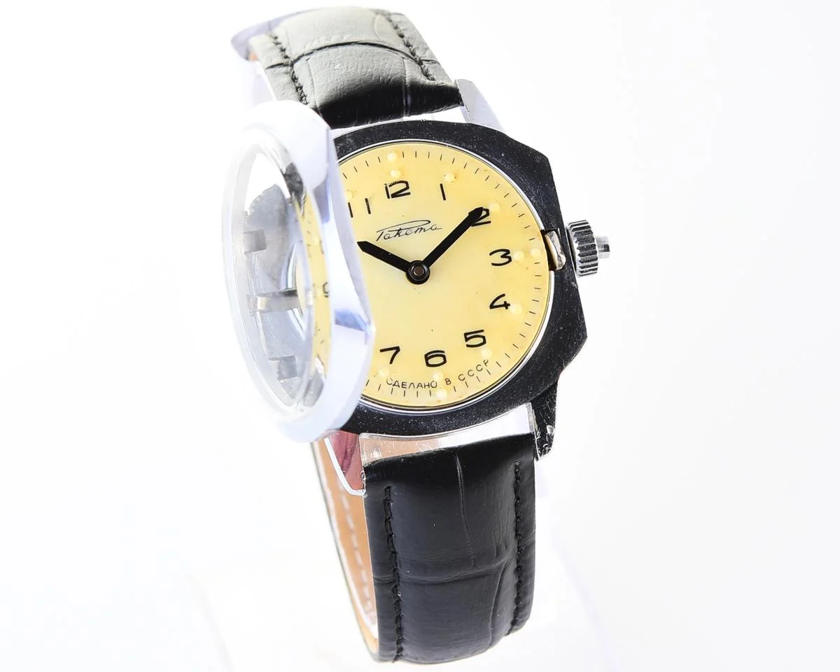 Raketa with Braille dial (for visually impaired)
