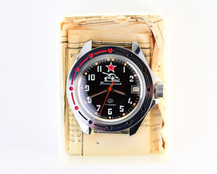 TIME CAPSULE: Vostok Komandirskie TANK mechanical watch – new old stock(NOS)!