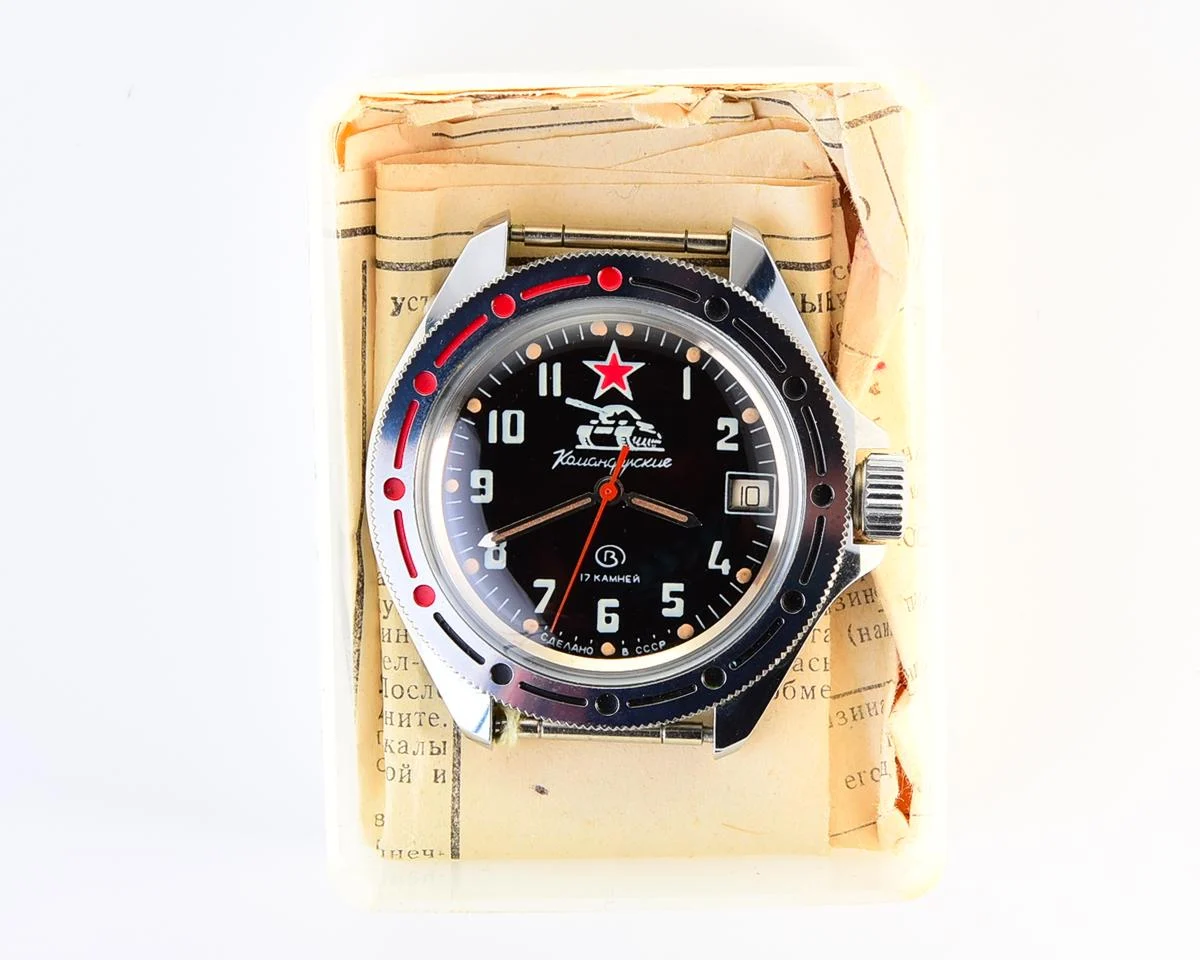 TIME CAPSULE: Vostok Komandirskie Tank mechanical watch – New Old Stock (NOS)!