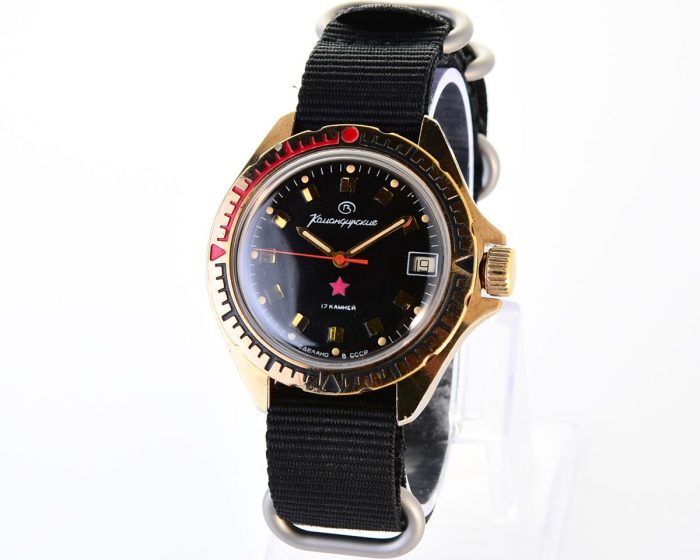 Komandirskie mechanical wrist watch