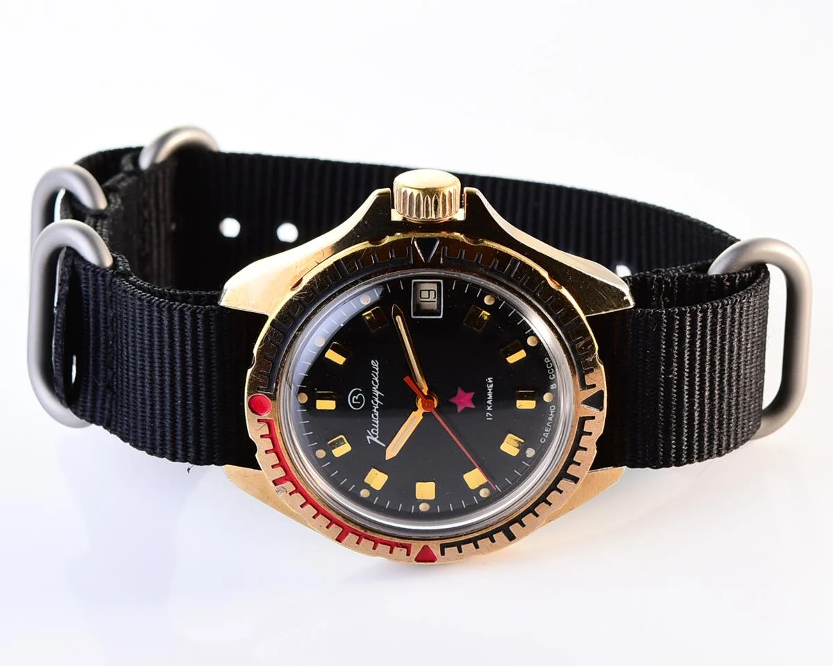 Komandirskie mechanical wrist watch
