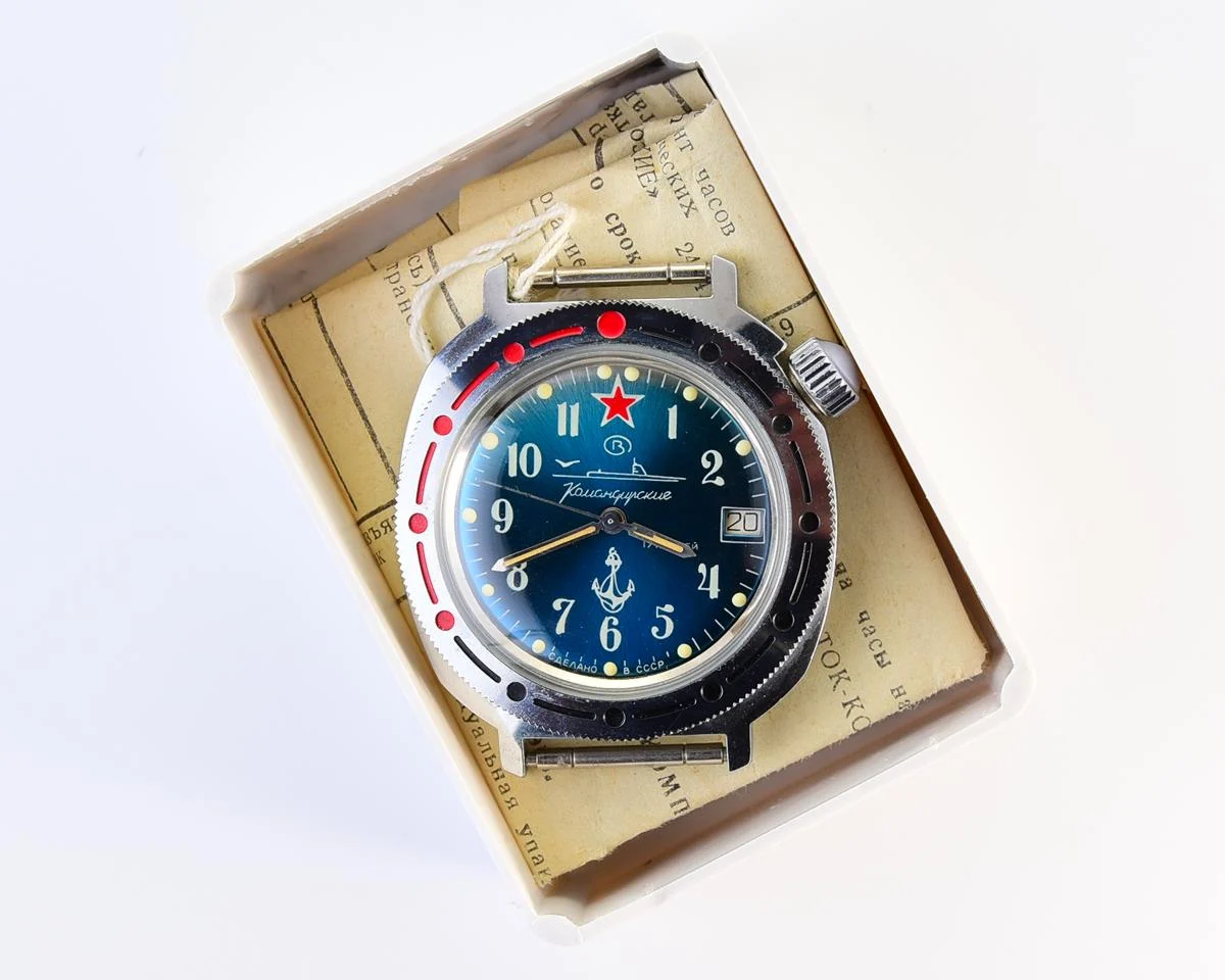 TIME CAPSULE: Vostok Komandirskie Submarine – mechanical watch – New Old Stock (NOS)!