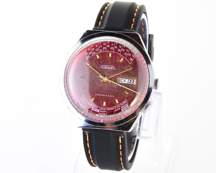 Soviet RAKETA perpetual calendar watch