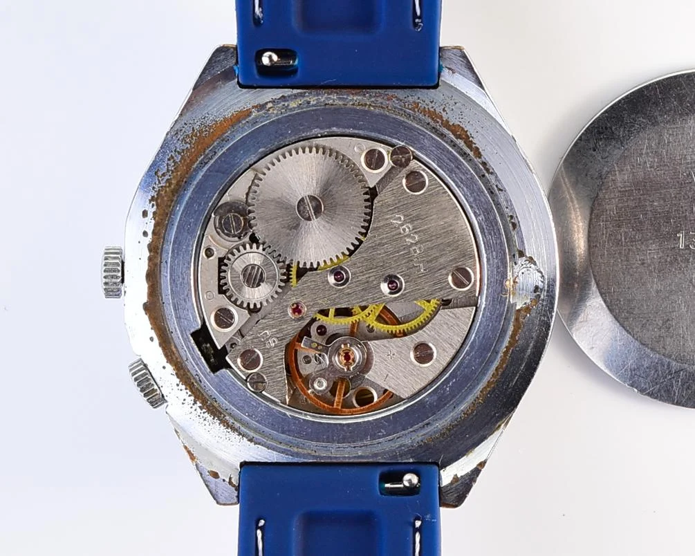 Soviet Raketa perpetual calendar watch