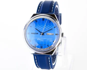Soviet Raketa perpetual calendar watch
