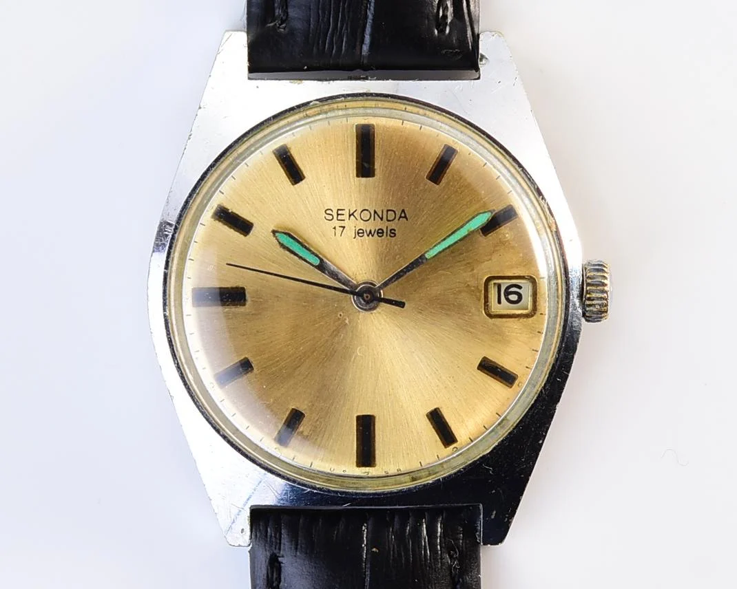 Soviet vintage Sekonda (Poljot) wrist watch