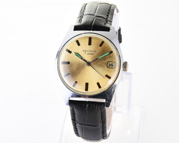 Soviet vintage SEKONDA (Poljot) wrist watch