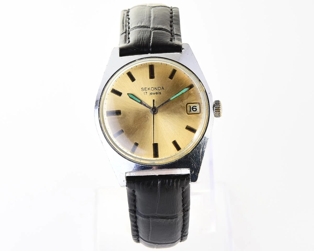 Soviet vintage Sekonda (Poljot) wrist watch