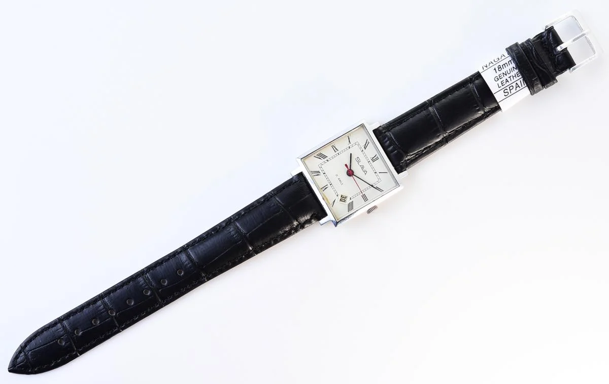 Slava Soviet mechanical vintage watch