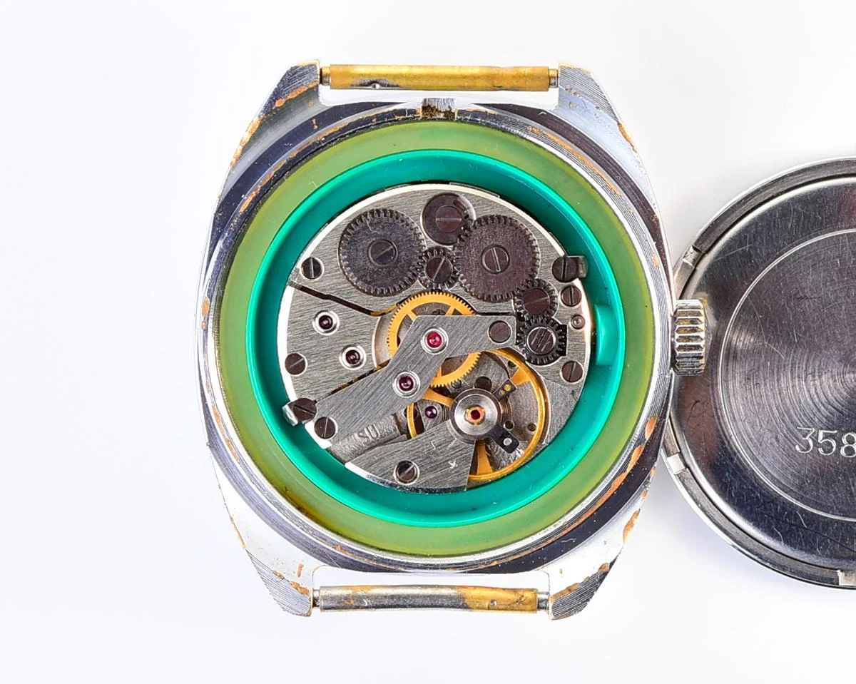 Slava Soviet vintage mechanical watch