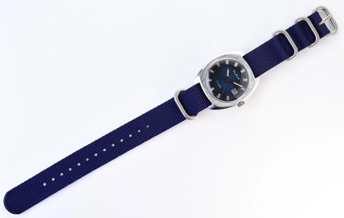 Slava Soviet vintage mechanical watch