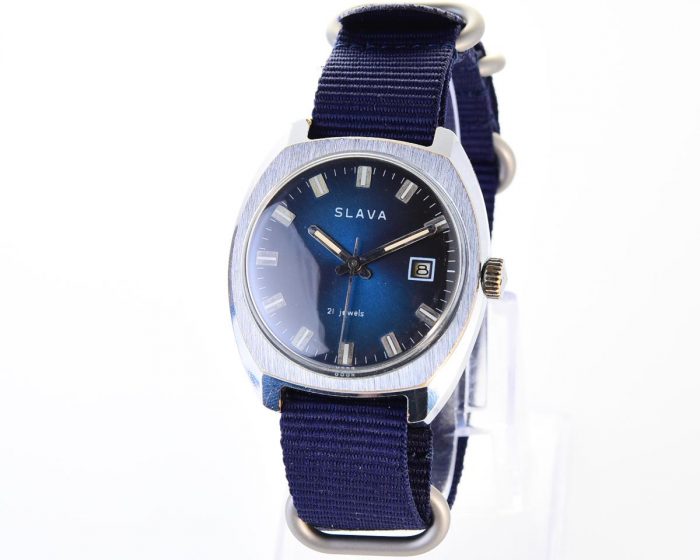 Slava soviet vintage mechanical watch