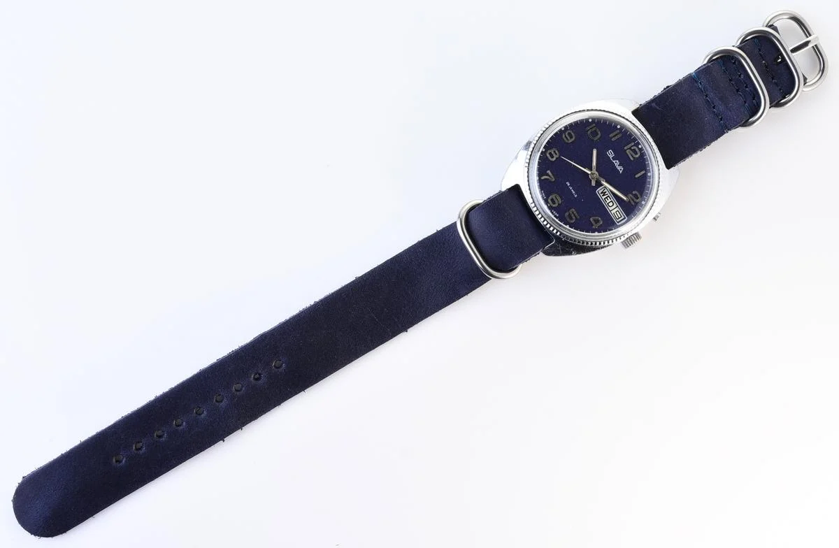 Slava Soviet mechanical vintage watch