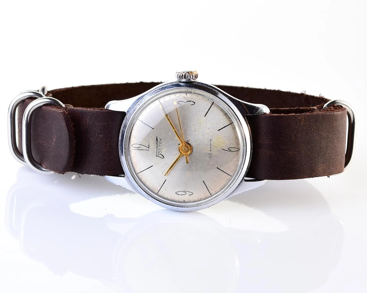 Original Soviet Wostok (Vostok) mechanical wrist watch with precision movement!