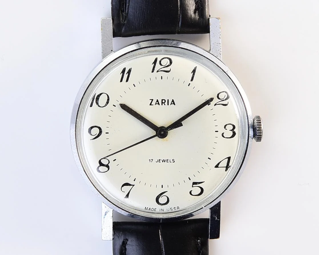 Vintage Soviet mechanical Zaria watch