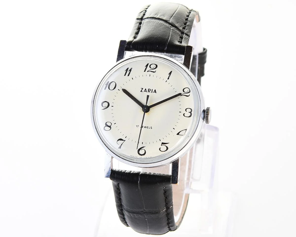 Vintage Soviet mechanical Zaria watch