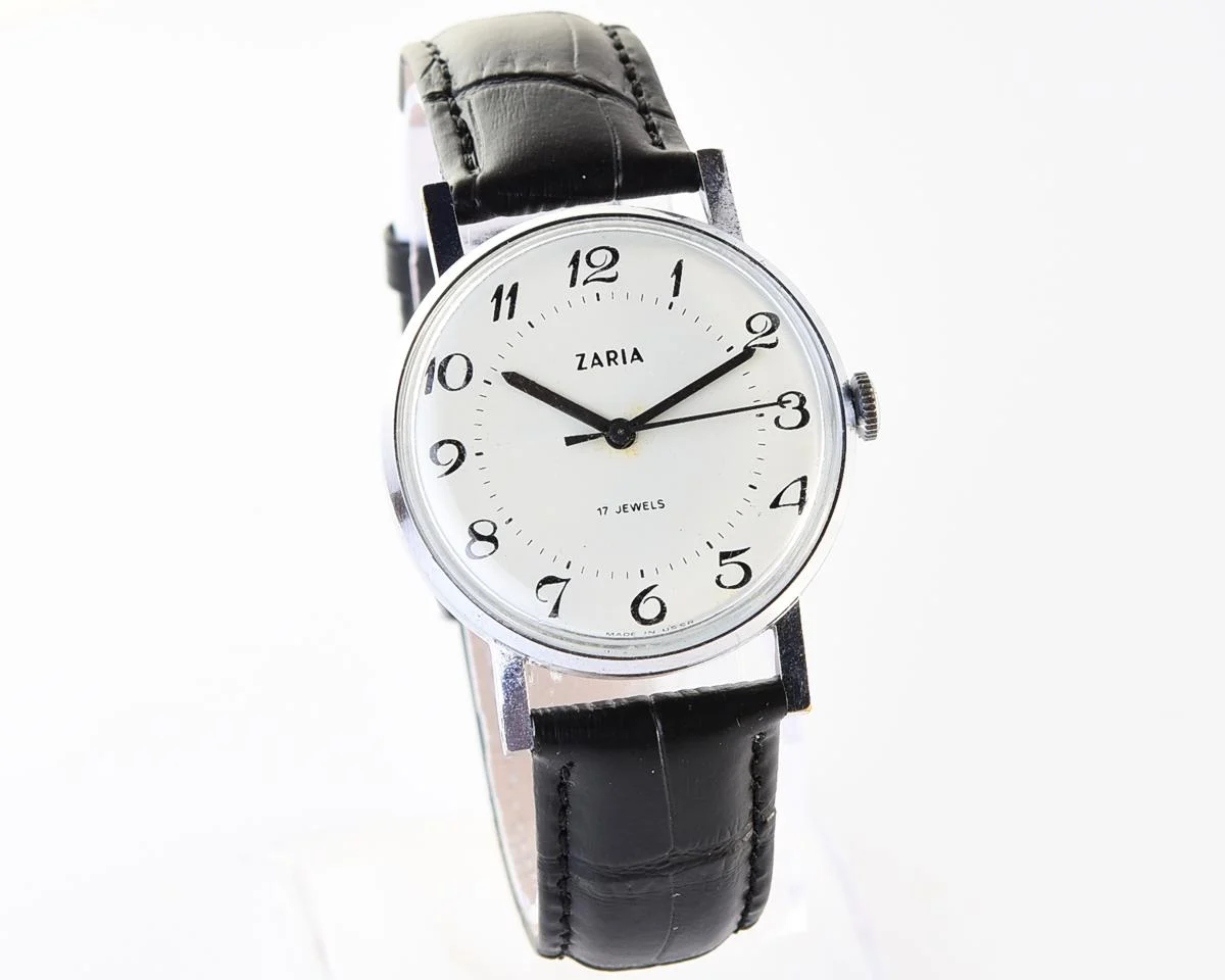 Vintage Soviet mechanical Zaria watch