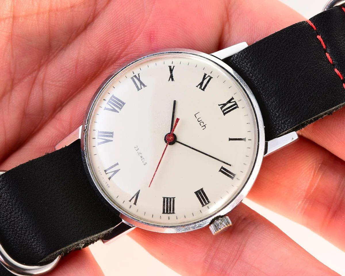 Soviet vintage wristwatch Luch