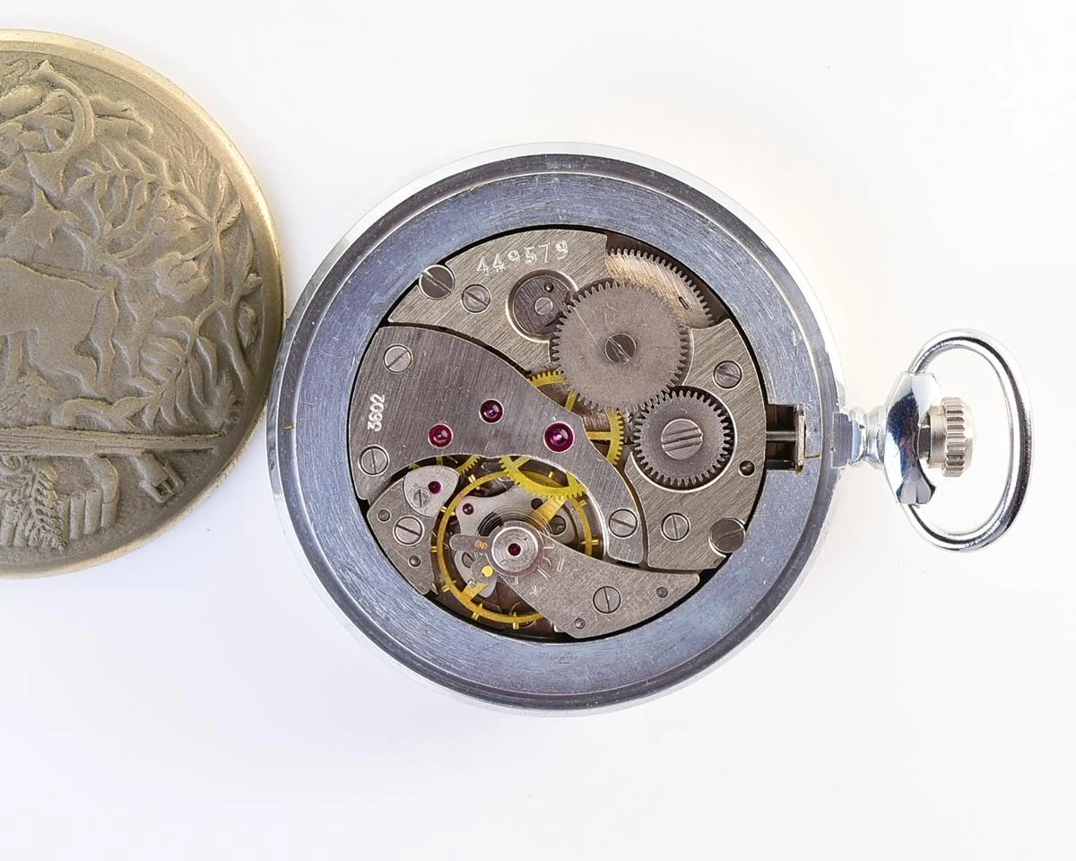 TIME CAPSULE: Molnija pocket watch, with Hunter, New Old Stock!