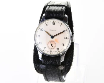 Vintage Soviet Pobeda mechanical wristwatch