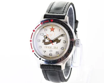 Vostok Amphibia mechanical watch is dedicated to the 50th anniversary of victory in World War II