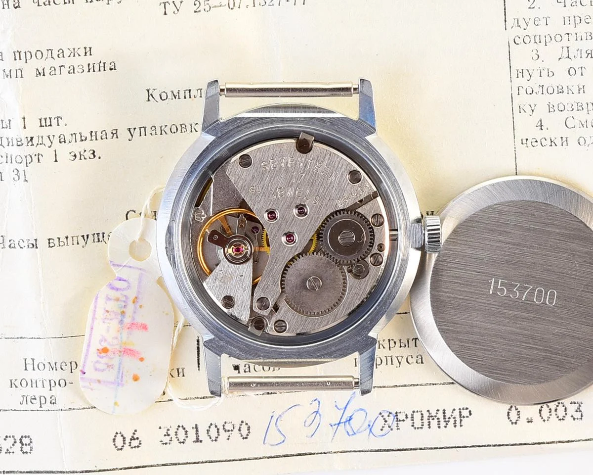 TIME CAPSULE: Soviet Poljot mechanical wrist watch – New Old Stock (NOS)!