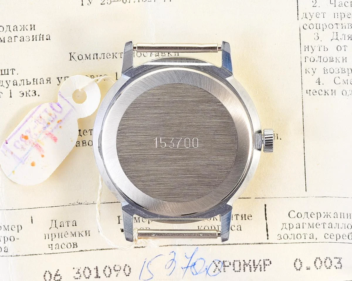 TIME CAPSULE: Soviet Poljot mechanical wrist watch – New Old Stock (NOS)!