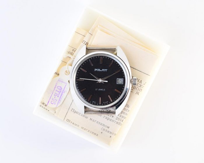TIME CAPSULE: Soviet POLJOT mechanical wrist watch – NEW old stock(NOS)!