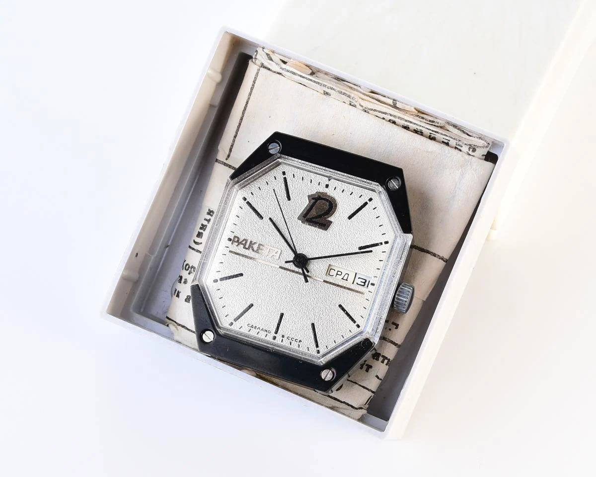 TIME CAPSULE: Vintage Soviet watch Raketa "Star Wars" - New Old Stock (NOS)!