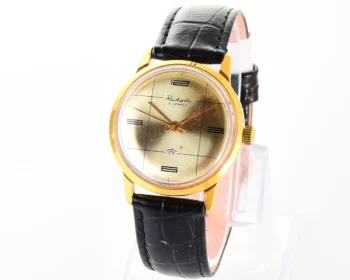 Raketa vintage gold-plated wrist watch