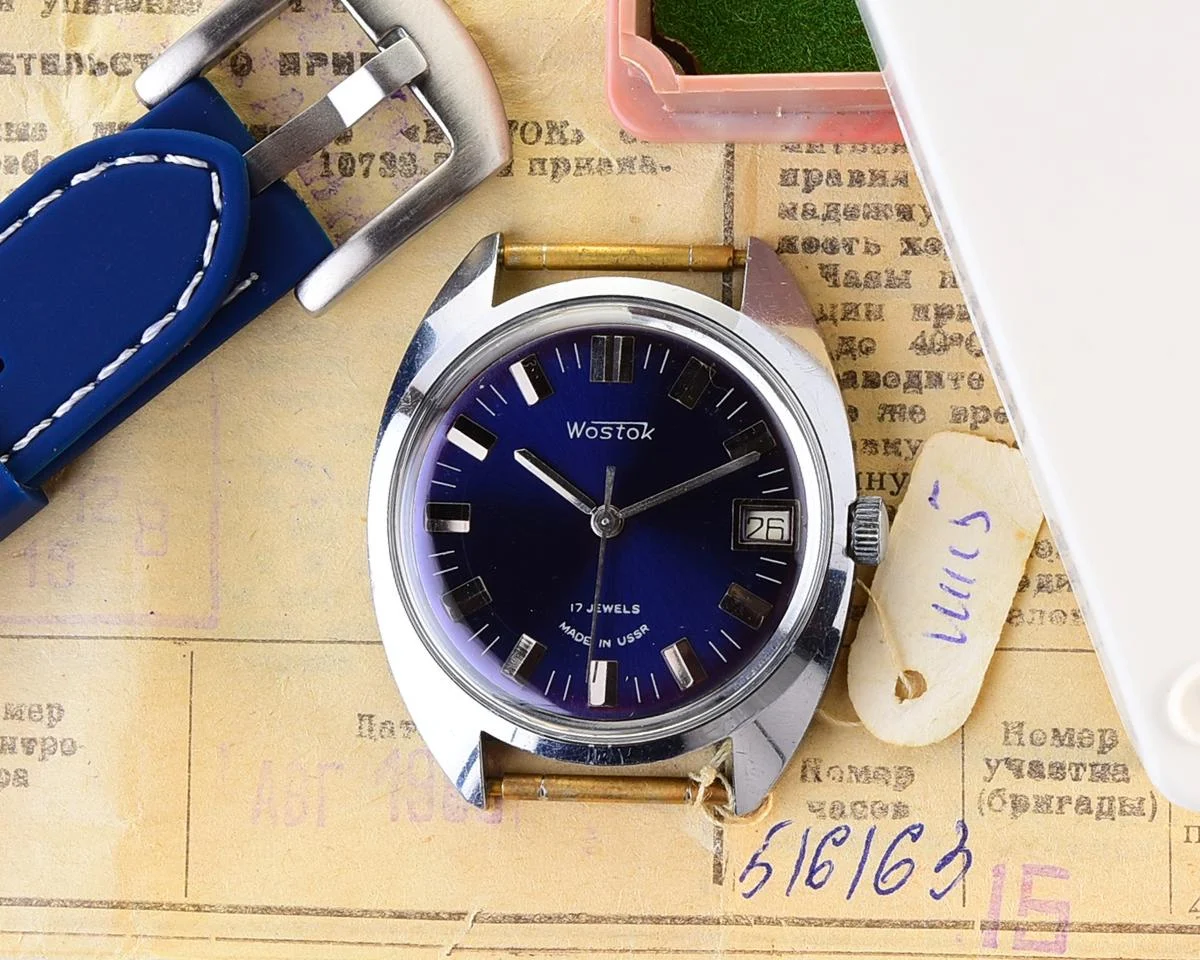 TIME CAPSULE: Wostok mechanical watch – New Old Stock (NOS)!