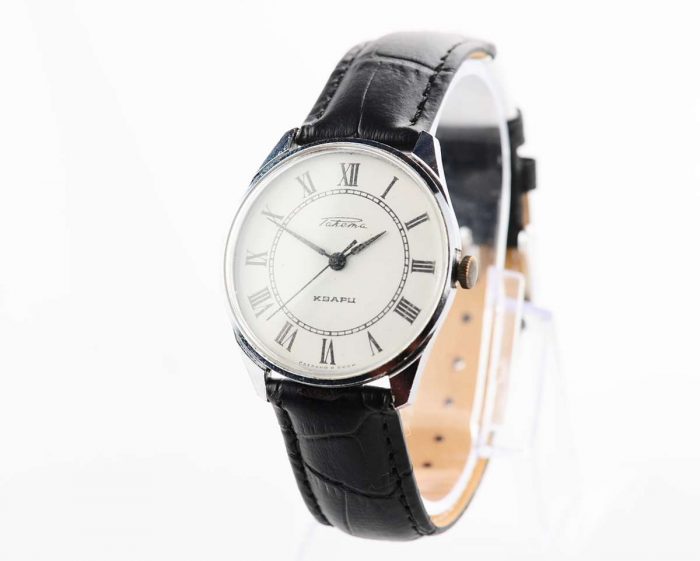 Automatic soviet RAKETA watch with quartz movement