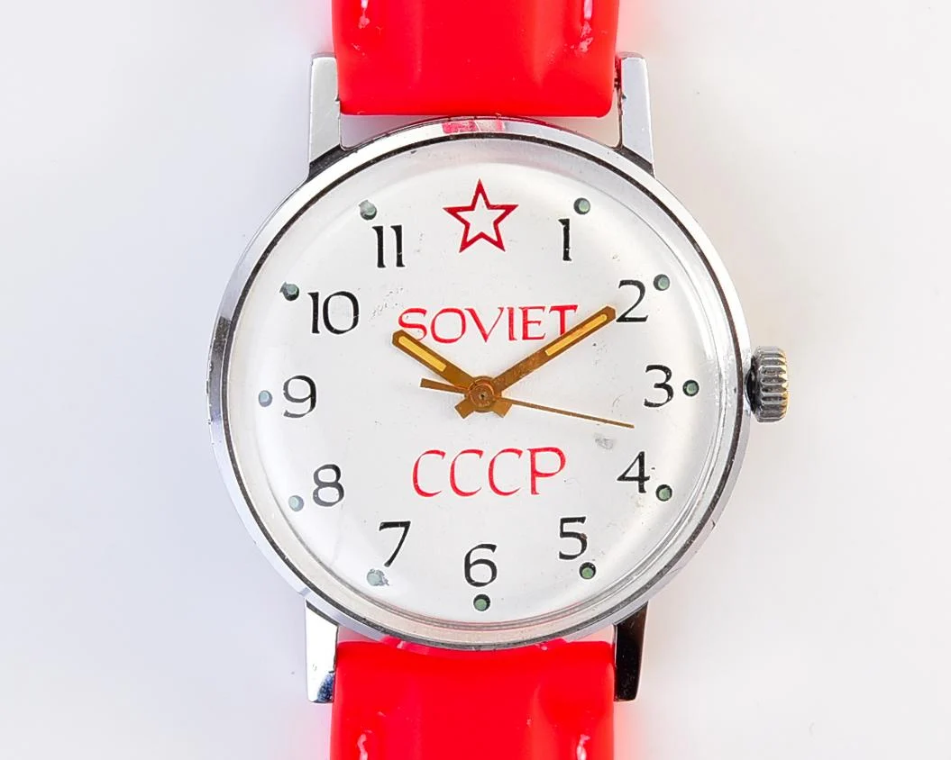Soviet vintage wristwatch Luch