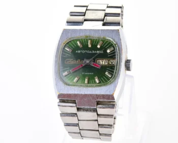 Slava Soviet mechanical vintage watch – automatic self winding movement
