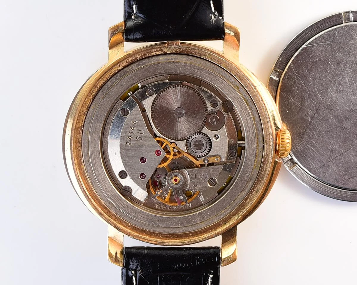 Wostok (Vostok) mechanical gold-plated wrist watch