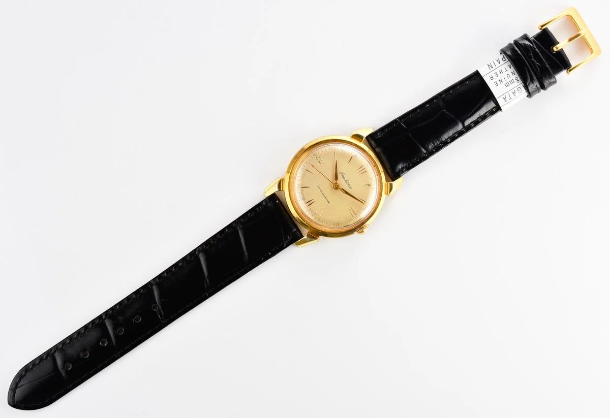 Rare! Beautiful vintage Soviet gold-plated wrist watch from 50s - Kirovskie 1MWF