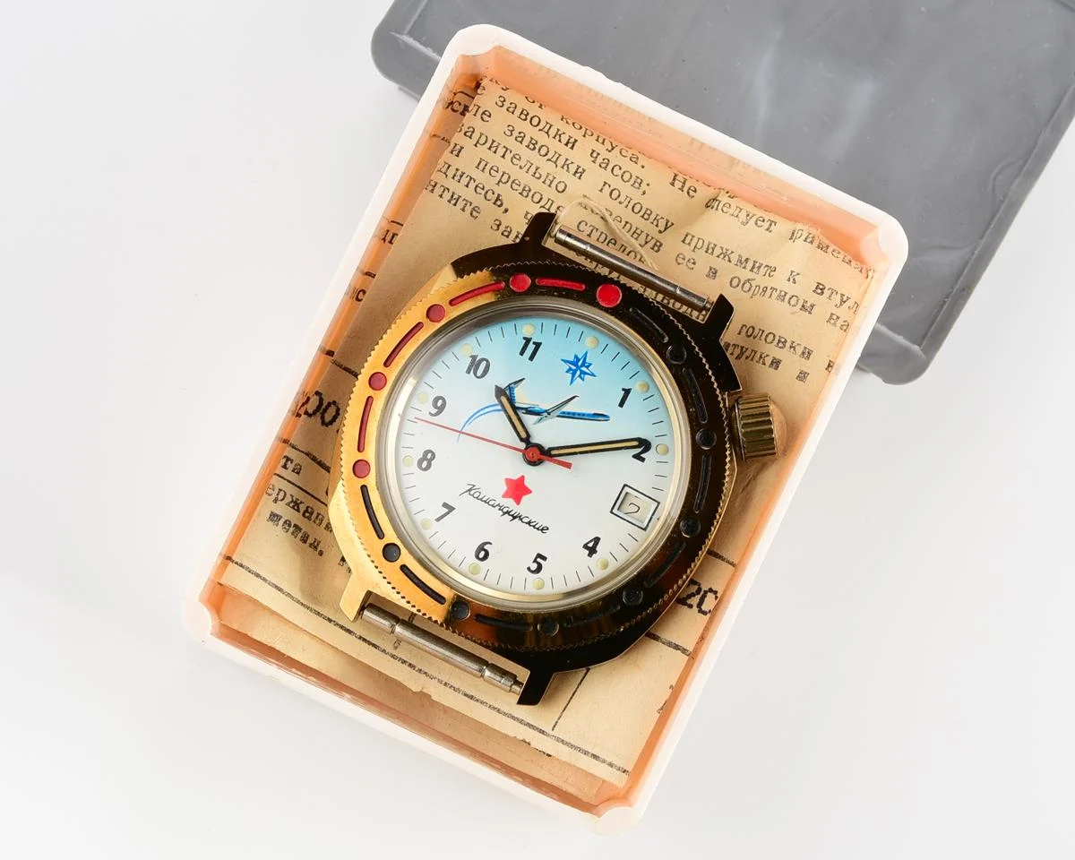 TIME CAPSULE: Vostok Komandirskie mechanical watch – New Old Stock (NOS)!