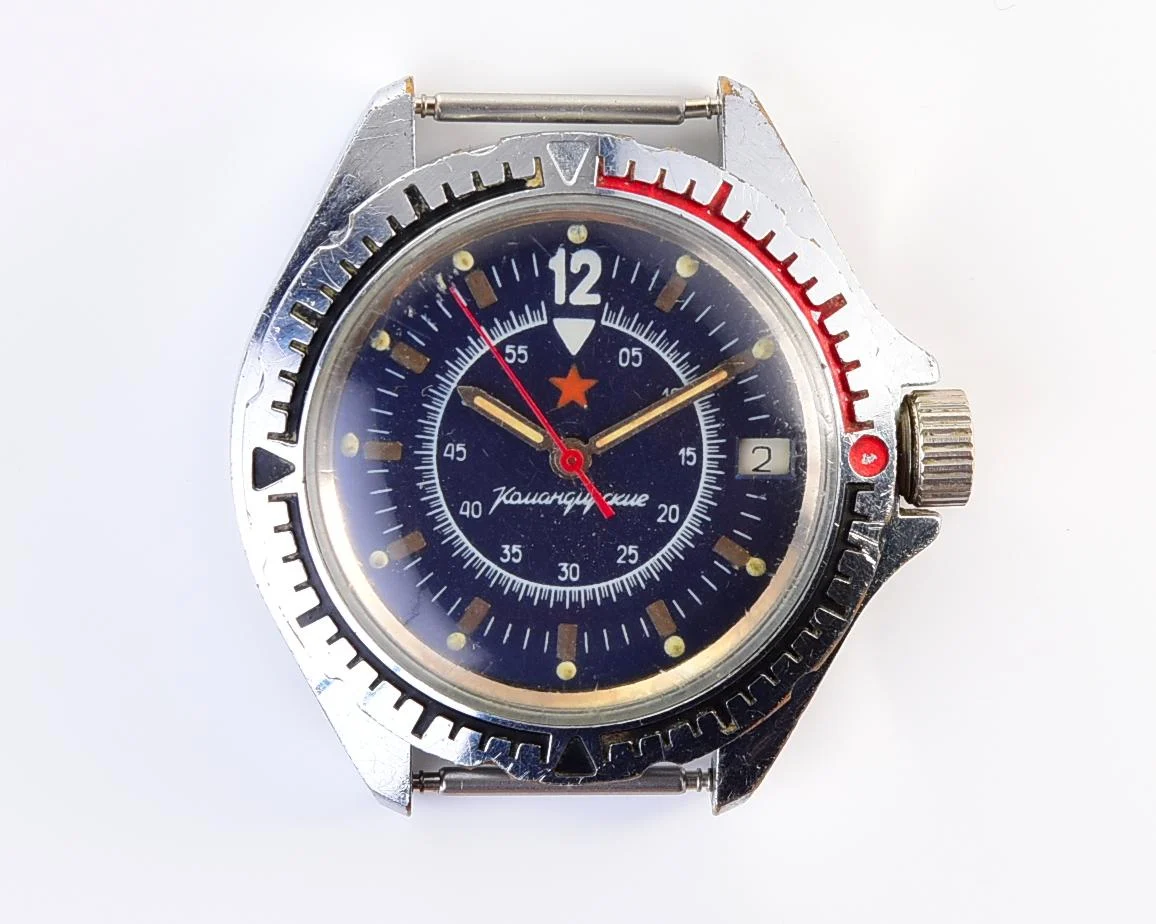 Komandirskie mechanical wrist watch