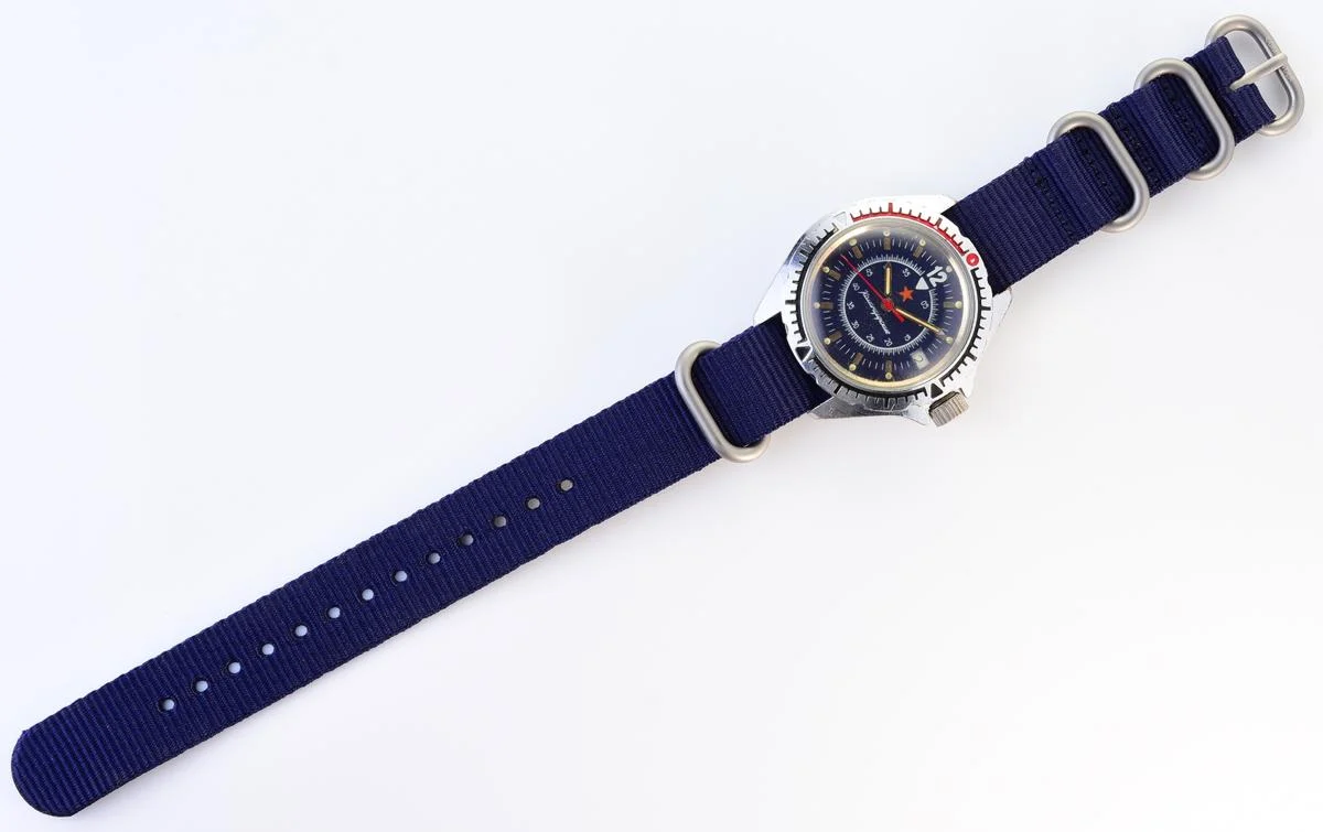 Komandirskie mechanical wrist watch